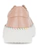 Gabor Leder-Sneakers in Rosa/ Bunt