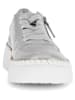 Gabor Leder-Sneakers in Silber