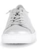 Gabor Leder-Sneakers in Silber