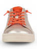 Gabor Leren sneakers beige/oranje