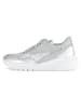 Gabor Leder-Sneakers in Silber/ Grau