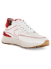 Gabor Leren sneakers wit/rood