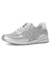 Gabor Leder-Sneakers in Silber/ Grau