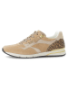 Gabor Leder-Sneakers in Hellbraun/ Beige