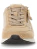 Gabor Leren sneakers lichtbruin/beige