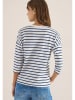 Cecil Longsleeve wit/donkerblauw