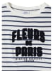 Cecil Longsleeve wit/donkerblauw