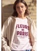 Cecil Longsleeve in Weiß/ Rosa