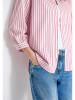 Cecil Bluse in Pink/ Weiß