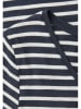 Street One Shirt donkerblauw/wit
