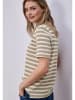 Street One Poloshirt beige/wit