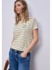 Street One Shirt in Taupe/ Creme
