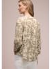 Street One Blouse taupe/crème