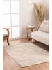 Mioli Kurzflor-Teppich in Creme