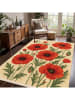 Mioli Katoenen tapijt ''304'' rood/crème