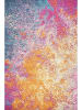 Mioli Kurzflor-Teppich in Pink/ Gelb/ Blau