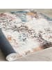 Mioli Laagpolig tapijt beige/blauw