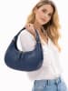Florence Bags Leren schoudertas "Tim" donkerblauw - (B)23 x (H)12 x (D)7,5 cm