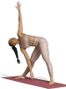 adidas Top sportowy "Yoga Studio" w kolorze jasnoróżowym