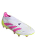 adidas Nocken-Fußballschuhe "Predator Elite FG" in Weiß/ Pink/ Gelb