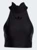 adidas Top in Schwarz