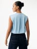 Mexx Blousetop "Violet" lichtblauw
