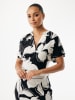 Mexx Bluse "Petulia" in Schwarz/ Weiß