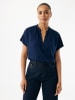 Mexx Blouse "Petulia" donkerblauw