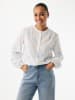 Mexx Bluse in Weiß/ Hellblau