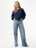 Mexx Bluza w kolorze granatowym