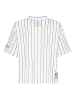 Sublevel Shirt wit/lichtblauw