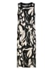 Sublevel Kleid in Schwarz/ Creme