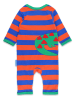 Toby Tiger Overall in Blau/ Orange
