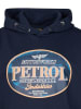 Petrol Industries Hoodie donkerblauw