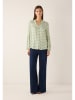 More & More Blouse groen/lichtroze