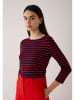 More & More Longsleeve in Rot/ Schwarz