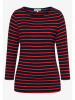 More & More Longsleeve in Rot/ Schwarz