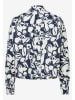 More & More Blouse donkerblauw/wit
