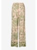 More & More Broek groen/lichtroze
