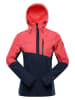 Alpine Pro Regenjas "Norema 3" roze/donkerblauw