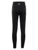 Alpine Pro Trainingsleggings "Marda 2" in Schwarz