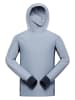 Alpine Pro Fleece hoodie "Fez" lichtblauw