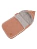 Kaiser Naturfellprodukte Sommer-Fußsack "Annabel" in Apricot - (L)90 x (B)42 cm