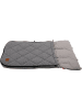 Kaiser Naturfellprodukte Sommer-Fußsack "Nikk" in Dunkelgrau - (L)89 x (B)40 cm