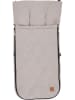 Kaiser Naturfellprodukte Sommer-Fußsack "Nikk" in Grau - (L)89 x (B)40 cm