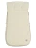Kaiser Naturfellprodukte Sommer-Fußsack "Tiffy" in Creme - (L)90 x (B)42 cm
