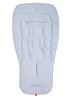 Kaiser Naturfellprodukte Kinderwagenauflage "Owny" in Hellblau - (L)79 x (B)38 cm