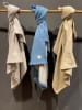 Kaiser Naturfellprodukte Sommerdecke "Playa" in Beige/ Hellgrau - (L)100 x (B)75 cm