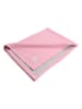 Kaiser Naturfellprodukte Sommerdecke "Playa" in Rosa/ Hellgrau - (L)100 x (B)75 cm