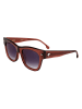 Carrera Damen-Sonnenbrille in Braun/ Dunkelblau